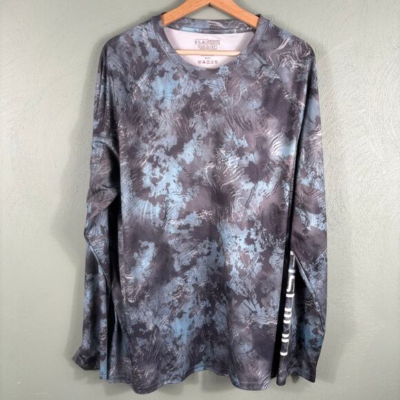 HUK Performance Fabrics Men's Size XL Mossy Oak Camo Pullover Fishing Sweater - Picture 9 of 9